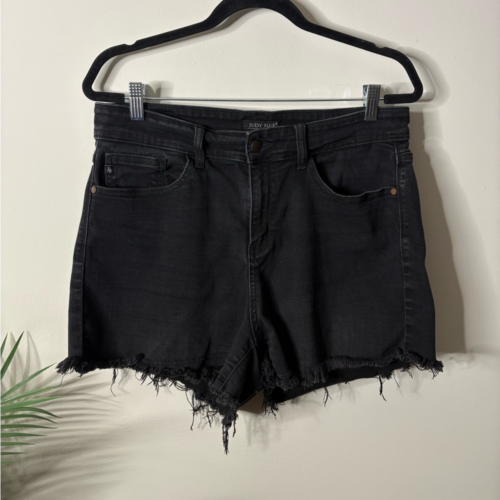 Judy Blue Black Jean Shorts